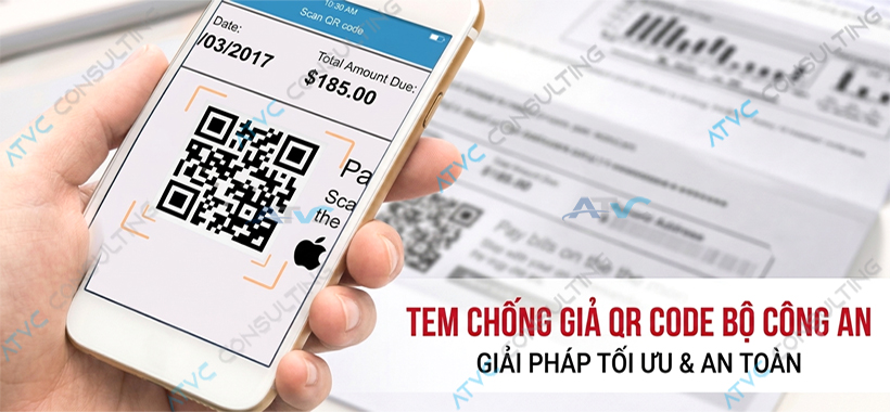 ỨNG DỤNG TEM CHỐNG GIẢ BỘ CÔNG AN KẾT HỢP QR CODE TRÊN SẢN PHẨM ,BẢO VỆ THƯƠNG HIỆU HÀNG HÓA CHÍNH NGẠCH .