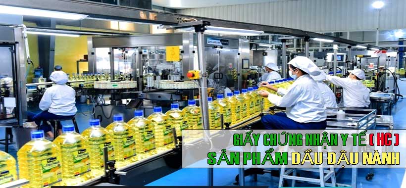 SẢN PHẨM DẦU ĐẬU NÀNH XIN GIẤY CHỨNG NHẬN Y TẾ (HC) Ở CỤC AN TOÀN THỰC PHẨM HAY Ở CƠ QUAN ĐỊA PHƯƠNG CÓ THẨM QUYỀN?