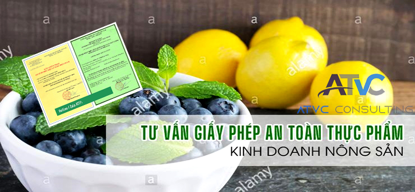 ATTP-Dịch vụ giấy phép an toàn thực phẩm kinh doanh nông sản