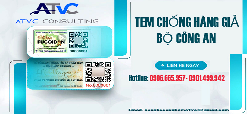 TEM-Các mẫu tem chống giả của Bộ công An sản xuất được khách hàng ưa chuộng