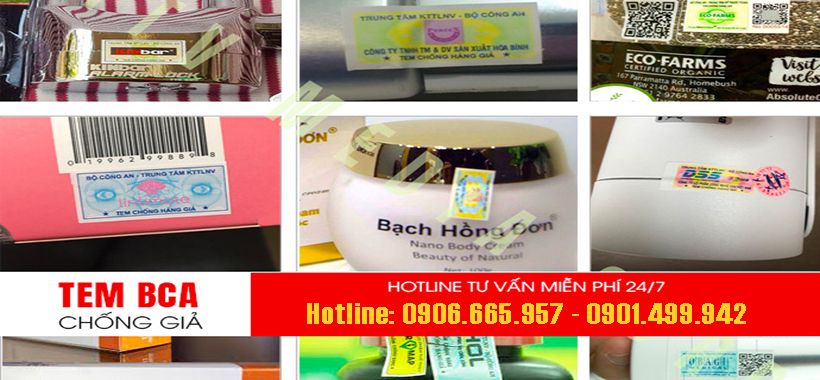 Trung tâm Tem & VLCG -TEM CHỐNG GIẢ CỦA BỘ CÔNG AN